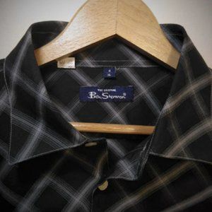 Ben Sherman button up Long Sleeve Shirt Men's XL Original Vintage